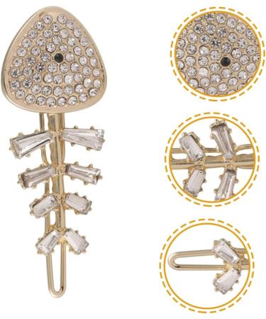minkissy Fishbone Hairpin Goody Hair Clips for Women Cute Hair Clips for Women Goody Barrettes for Women Hair Clip for Women Hair Claw Clips for Women Miss Metal Alloy Clip - Buy Online on GoSupps.com
