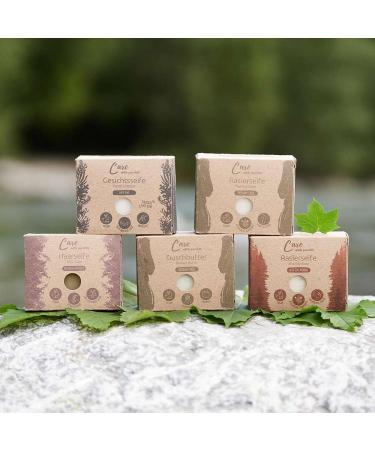 pandoo Shaving soap 100 g Into the Woods natural soap value pack 4 pieces - Buy Online on GoSupps.com