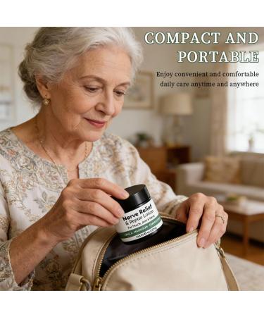 POLAR HAIR Nerve Relief Cream with Arnica Daily Comfort & Nourishing Lotion for Hands Feet Knees Neck & Back with Magnesium Cream Formula 3.5 oz (1 Pack) - Buy Online on GoSupps.com