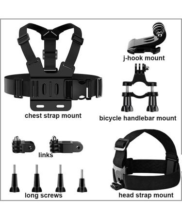 Taimeimao Adjustable Chest Strap Bracket for Action Cameras - Compatible Actioncam Accessories Kit - Buy Online on GoSupps.com