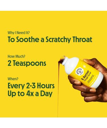 Beekeeper's Naturals B. Soothed Cough Syrup 4 fl oz - Natural Relief & Soothing Formula - Buy Online on GoSupps.com
