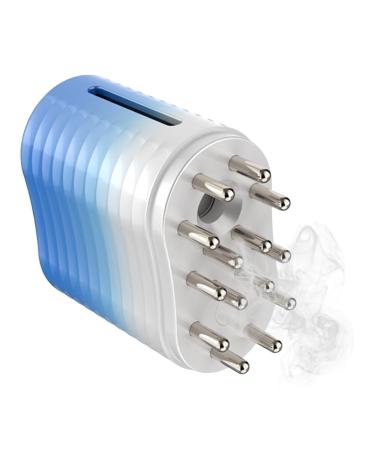 Electric Hair Oil Applicator Precision Oil Dispenser for Scalp and Hair Treatment soft and heated design for better absorption ideal for Blue