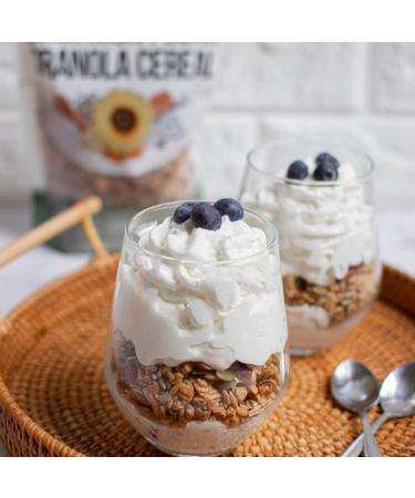 Diabetic Kitchen Cinnamon Pecan Granola Cereal | 11 oz Low Sugar Snack - Buy Online on GoSupps.com