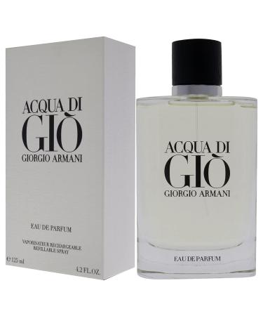 Giorgio Armani Acqua Di Gio EDP Spray for Men 4.2 oz - Refillable Bottle - Buy Online on GoSupps.com