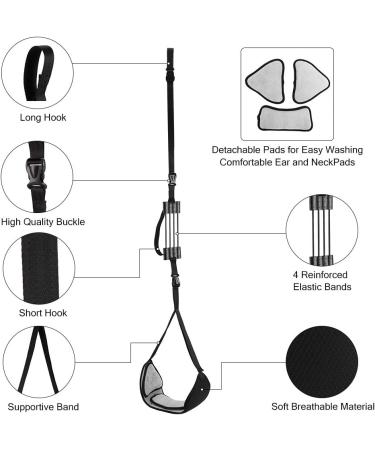 Halovie Cervical Spine Hammock: Portable Neck Pain Relief & Relaxation for Stressless Comfort - Buy Online on GoSupps.com