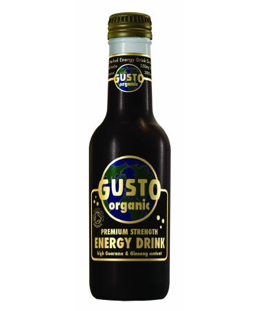 GUSTO Gusto Original Organic Energy Drink 250 ml Pack of 4