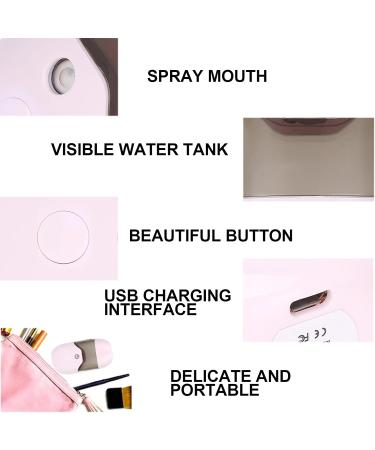 Portable Hydrating Mist Sprayer - USB Rechargeable Skin Moisturizer 50ML - Perfect for Travel & Business Trips - Buy Online on GoSupps.com