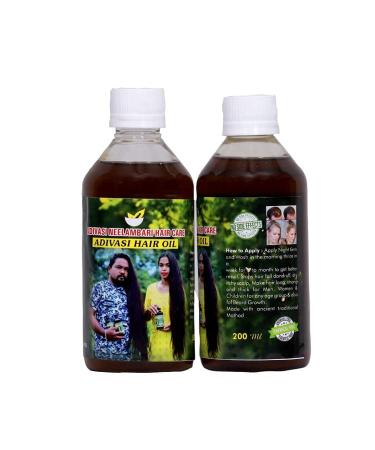 Catal Adivasi Neelambari Herbal Hair Growth Oil - 200 ml | Anti Hair Fall, Anti Dandruff, Stress Relief | Ayurvedic Formula for Thick, Healthy Hair - Buy Online on GoSupps.com