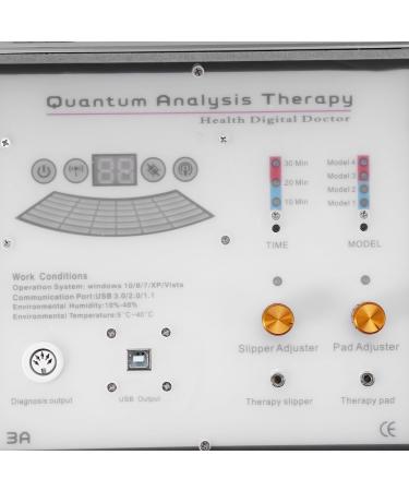 Quantum Therapy Analyzer | Portable 45 German Reports | Magnetic Body Health Analyzer & Sub-Gesundheit Detector with Electrode Slippers - International Shipping Available - Buy Online on GoSupps.com