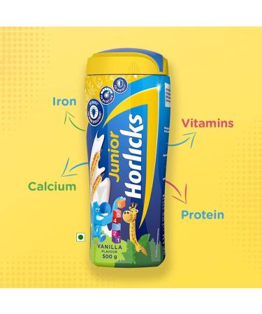 Horlicks Junior Original-Stage 1 500g Bottle - Buy Online on GoSupps.com