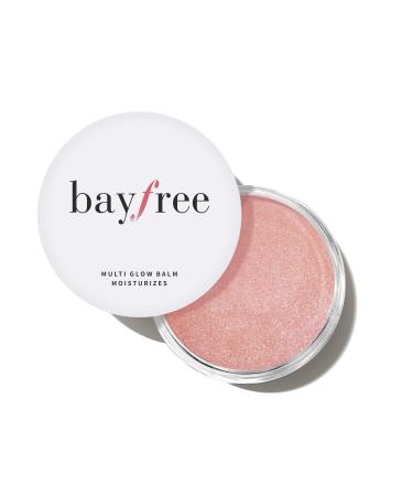 bayfree Mulit Glow Balm, Cream Blush for Cheeks, Blush Balm Face Makeup, Radiant Finish, Hydrating, Creamy, Lightweight & Blendable Color, Vegan & Cruelty-Free Face Balm, 0.63 Oz (Dewy)