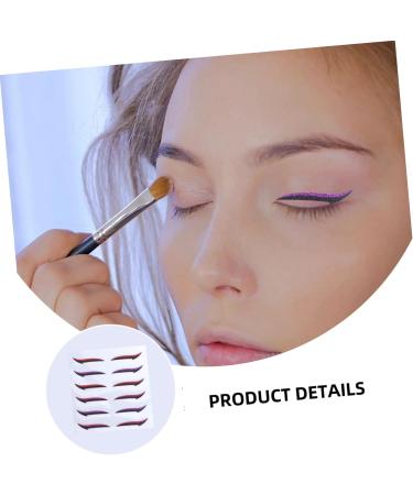 TOVINANNA 12 Pairs Glitter Eyeliner Double Sided Eyelid Tape Eyeshadow Glitter Tape Frog Headband Sticker - Buy Online on GoSupps.com