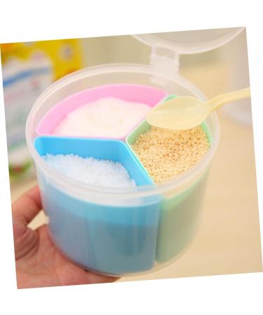 Zerodeko 3pcs Kitchen Tools Storage Container Condiment Dispenser Seasoning Box Round Kitchenware mediumx3pcs As Shownx3pcs - Buy Online on GoSupps.com