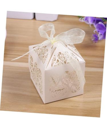 HOMSFOU 50pcs Boxes Birthday Candy Basket Gift Boxs Wedding Bonbonniere Present Boxes for Gifts Coat Boxes for Gifts Candys Gift Bixes Gift Boxes Favor Boxes Baby Shower Box Fold - Buy Online on GoSupps.com