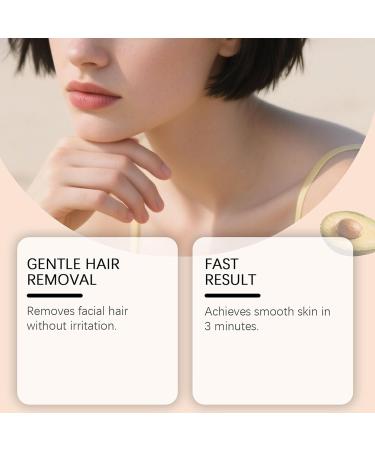 Depilatory Cream for Sensitive Skin | 22g for Face Moisturizing & Hair Removal - Effective Facial Depilatory Cream - For Women & Men Soothes Skin Leaves Skin Radiant Moisturizing - Buy Online on GoSupps.com