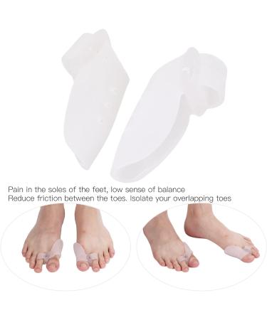 10pcs Silicone Toe Separator for Pain Relief & Bunion Corrector - Breathable Bunion Pads for Overlapping Toes - Buy Online on GoSupps.com
