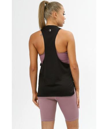 Icyzone Workout Tank Tops for Women - Pack of 3 Running Muscle Tank Sport Gym Yoga Athletic Shirts in Black/White/Grey - Size Medium - Buy Online on GoSupps.com