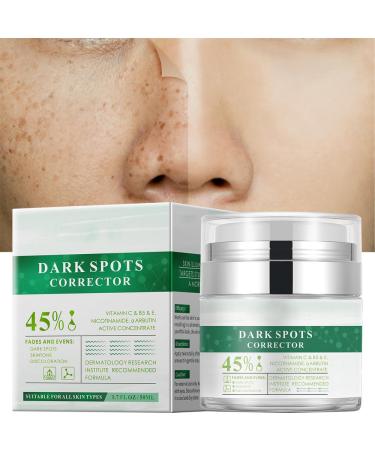 Dark Spot Remover for Face and Body,Dark Spot Corrector with Vitamin C,Nicotinamide,Sun Spot Remover Cream for All Skin Types,Fade Age Spots,Melasma, Freckle, Blemish Reducer,1.7 Oz