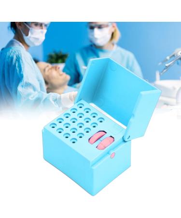 Autoclavable Endodontic File Cleaning Box - Professional Dental Drill Holder with Measuring Scale (Light Blue) | International Shipping - Buy Online on GoSupps.com