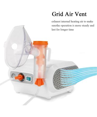 MAYLUCK Portable Compressor Nebulizer - Jet Nebulizer Machine with Accessory Set - Steam Inhaler for Kids and Adults - Orange - Buy Online on GoSupps.com
