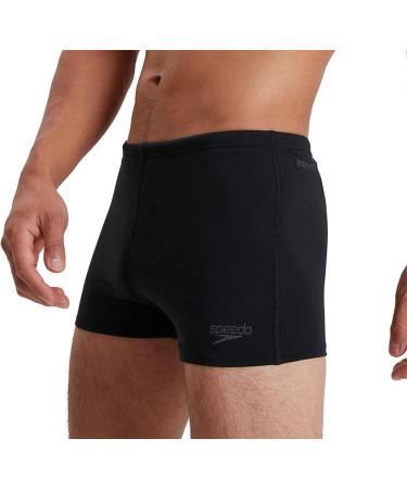 Speedo Men's Eco Endurance+ I Aquashort - Durable Black Swim Shorts for Competitive Performance | International Shipping Available - Buy Online on GoSupps.com