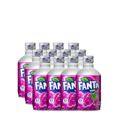 Al Duchan Fanta Grape Metal Bottles 300ml (Japan) with Deposit Box of 12
