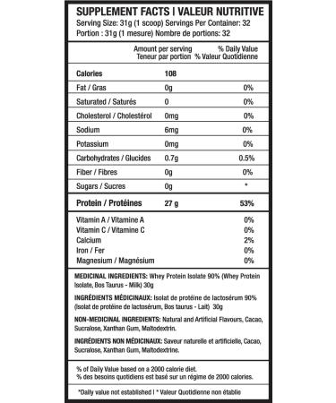 Predator Labs - Pred Iso 1kg - Lactoserum isolate protein 32 servings (Chocolate) - Buy Online on GoSupps.com