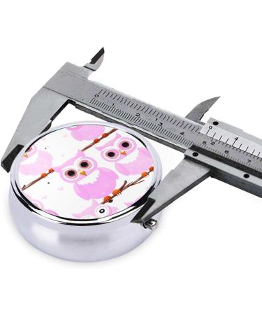 Cute Owlround Pill Box - 3 Compartment Travel Organizer | Portable Pill Box for International Shipping - Buy Online on GoSupps.com