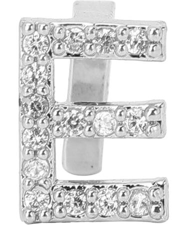 Hip Hop Tooth Brace Single Easy to Wear Durable for Parties Birthday Gift Copper Material Halloween Tooth Accessories (Silver) - Buy Online on GoSupps.com