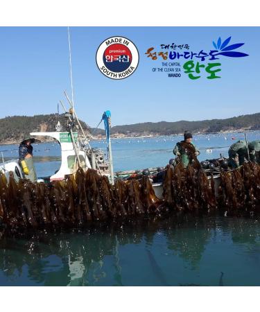 NongHyup Wando Dashima Kombu: 100% Dried Korean Seaweed for Dashi Broth (150g/5.29 oz) - Buy Online on GoSupps.com