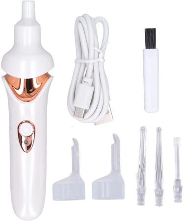 LED Electric Ear Wax Remover Vacuum - USB Charging, Low Noise - White - For Home Use by Kids and Adults - Buy Online on GoSupps.com