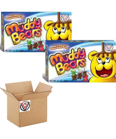 02 x Muddy Bears Theatre Box 88g