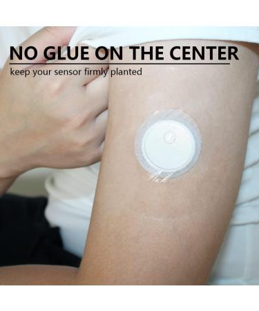 Waterproof Sensor Covers for Libre 3 50 Pack Transparent Adhesive Patches Lasting 14 Days | HECHUAN CGM Overpatch Tape - Buy Online on GoSupps.com