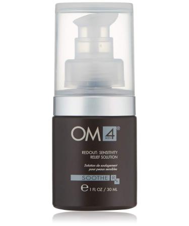 OM4 Soothe: Redout Sensitivity Relief Solution Serum- Cream-Gel to improve hydration and calm mens skin