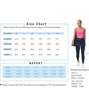 Gym People Women's V Cross Waist Workout Leggings | Tummy Control Yoga Pants with Pockets - Black, Small - Buy Online on GoSupps.com