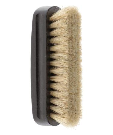 Shoe Brush Natural Wooden Handle Shoe Cleaner Brush Polishing Polishing Cleaning Tool Brush Onecolor