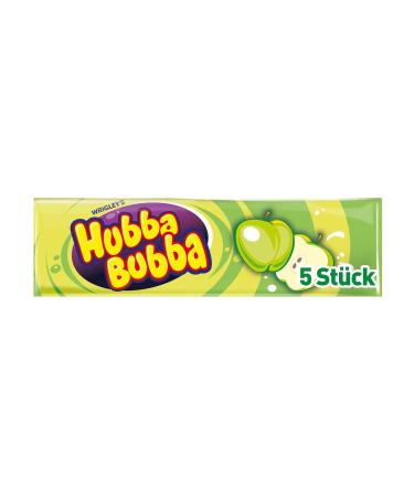 Wrigley's Hubba Bubba Chewing Gum Apple - 20 Pack (100 Pieces) | Buy Internationally Online - Buy Online on GoSupps.com
