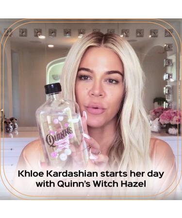 Quinn's Alcohol-Free Witch Hazel with Aloe Vera 16oz (Pink Grapefruit & Orange Rind) - Gentle Toner & Skin Soother - Buy Online on GoSupps.com