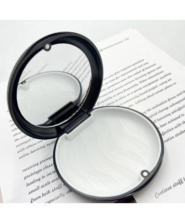 Orthodontic Retainer Case with Mirror - Aligner Case Box Black | Durable & Stylish 1 Piece - Buy Online on GoSupps.com