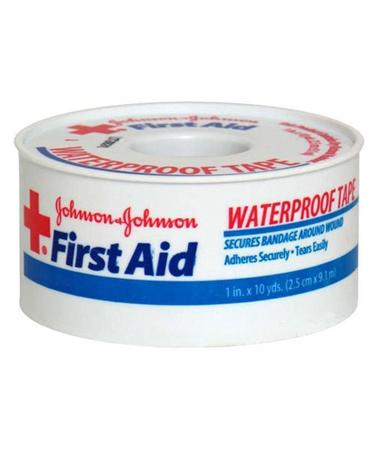 Johnson & Johnson First Aid Waterproof Tape (Pack of 2)