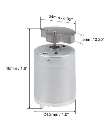 uxcell Vibration Motor for Massager - Strong 12V 3000RPM Domed Wheel 46x24.2mm | International Shipping - Buy Online on GoSupps.com