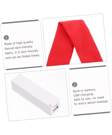 Buy Lurrose 3-Piece Heated Scarf Set | Electric USB Neck Warmer | Plush Skin-Friendly Winter Scarves - International Shipping Available - Buy Online on GoSupps.com