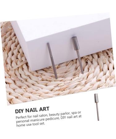 Healeved 1pc Tungsten Steel Grinding Head Steel Manicure Drill Bits Nail Bits for Nail Drill Nail Polishing Heads Pedicure Tools Electric Manicure Head Manicure Grinding Head Alloy 4x0.5cm Silver - Buy Online on GoSupps.com