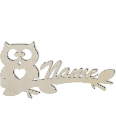 Personalized Owl LED Lamp - Perfect Gifts for Kids' Rooms | Custom Name Decor - Buy Online on GoSupps.com