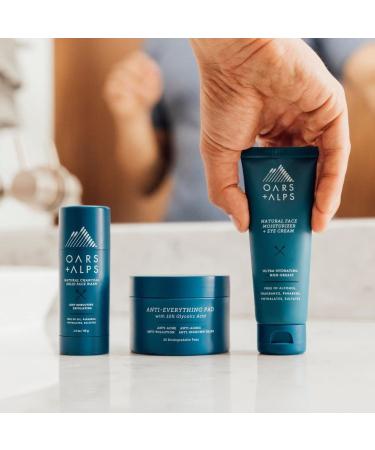 Oars + Alps Anti Everything Pads with Glycolic & Salicylic Acids - 28 Count | Dermatologist Tested Exfoliant & Blackhead Remover - Buy Online on GoSupps.com
