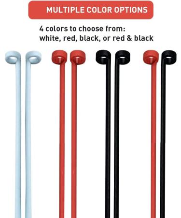 Vivtone Anti-Lost Lanyard for BTE Hearing Aids - Set of 2 White Clips for Seniors and Kids - Buy Online on GoSupps.com
