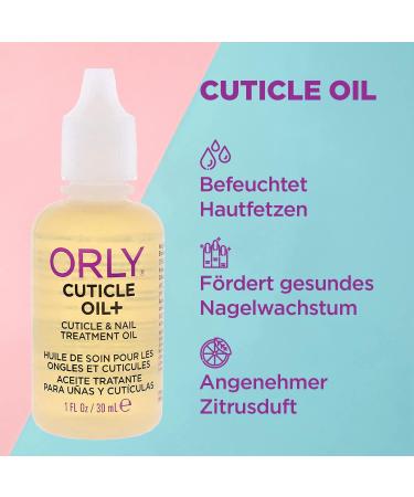 Orly Cuticle Oil + Cuticle and Nail Treatment Oil 30 ml 30 ml (Pack of 1) - Buy Online on GoSupps.com