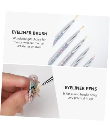Beavorty 2Sets Nail art drawing pen nail tools manicure for nails wire pulling tools Manicure Accessory liner paint manicure tools professional Nail Art Drawing paint pen - Buy Online on GoSupps.com