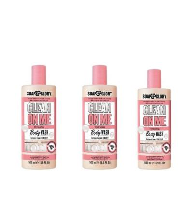 Soap And Glory Gel de Ducha Clean On Me 500 ml  (Pack of 1)
