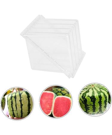 Uonlytech 2pcs Tools Vegetable Cucumber Molds for Yard Fruit Pumpkin Square Watermelon Stereotypes 15x15cmx2pcs Transparentx2pcs - Buy Online on GoSupps.com